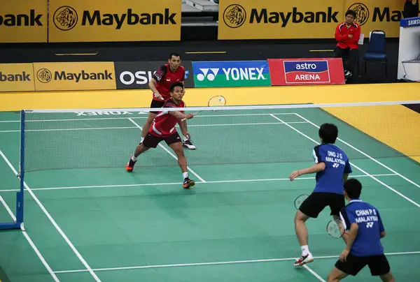 Men single badminton ranking