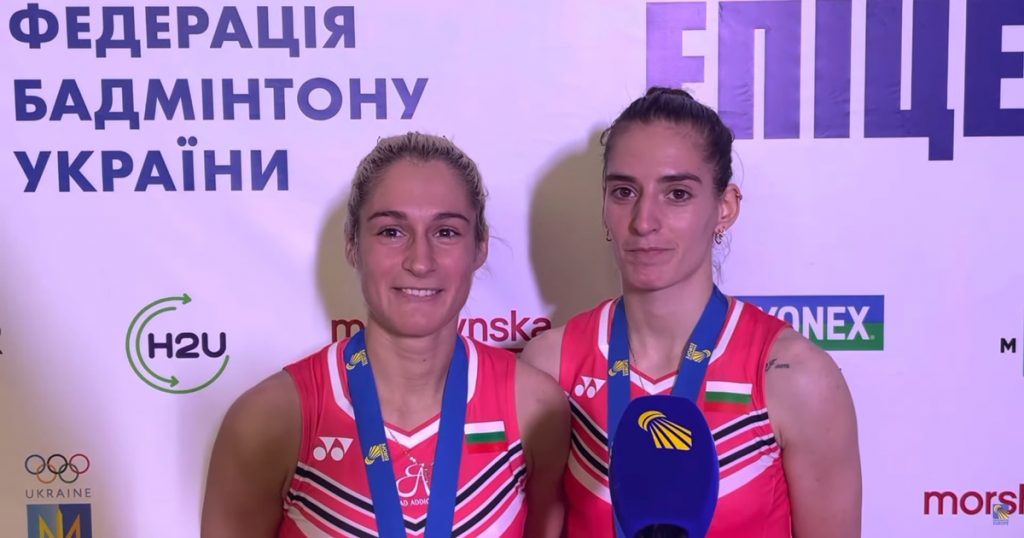 badminton european championships 2021stoeva sisters